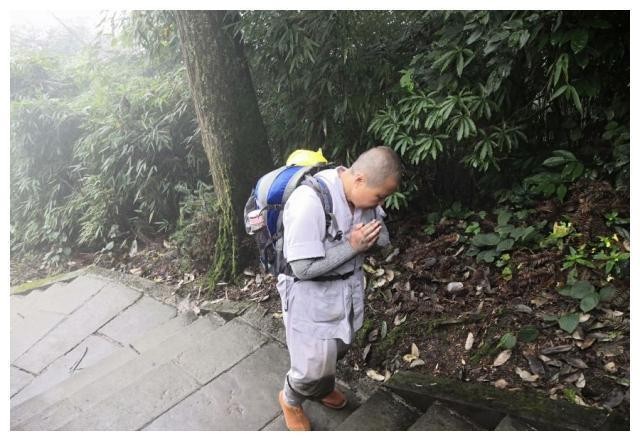 峨眉山偶遇圣空法师！看了好心痛！｜圣空法师朝礼峨眉山第三天