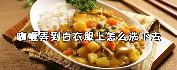 咖喱弄到白衣服上怎么洗下去 衣服上的咖喱洗不掉怎么办