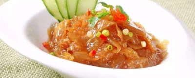 ​海蜇禁忌人群