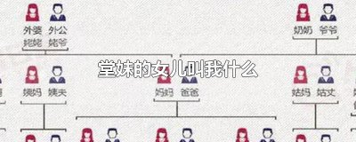 ​堂妹的女儿叫我什么