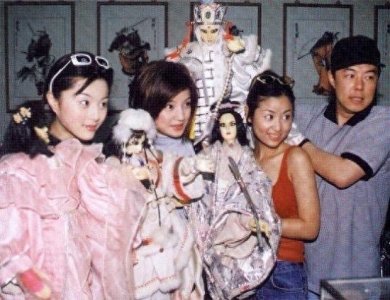 ​赵薇林心如范冰冰，《还珠格格》三姐妹经典合照