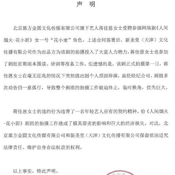 蒋佳恩到底出了什么事(蒋佳恩现如今在干什么)