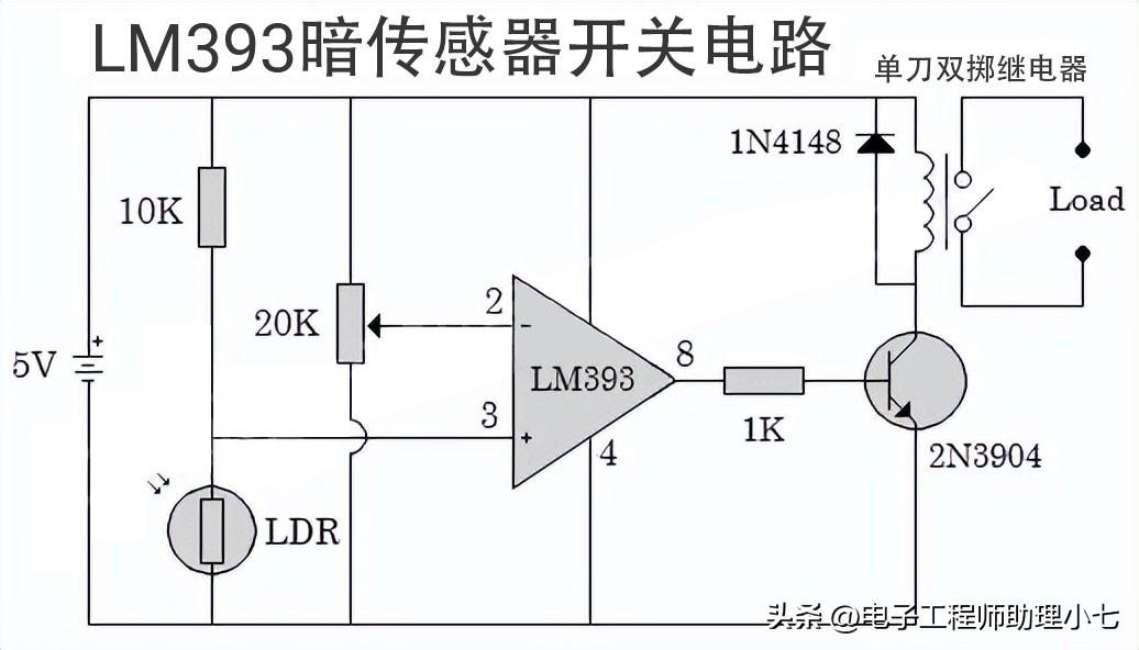 lm393芯片功能和作用(lm393芯片引脚图及功能)