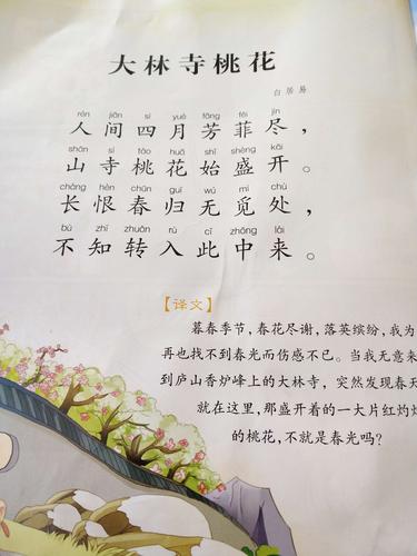 大林寺桃花古诗的意思翻译（大林寺桃花古诗的意思翻译是什么）