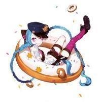 lol卡通头像 q版暴走萝莉金克丝头像