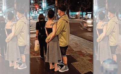 ​大S具俊晔出街十指紧扣被拍 俩人街头搂腰感情甜蜜