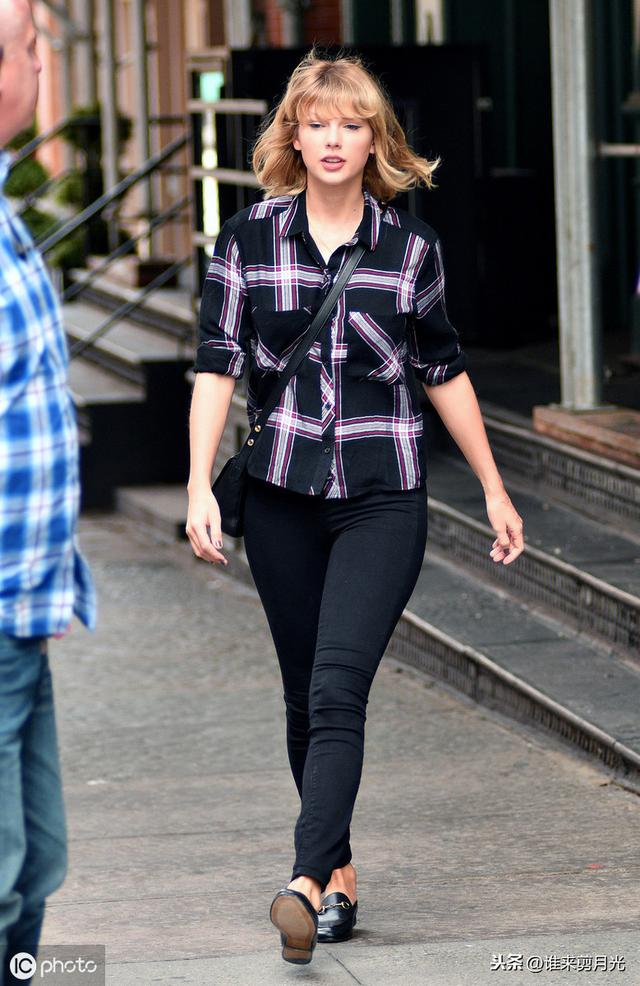 格子衬衫的12种搭配（格子衬衫也能气质时髦）(4)