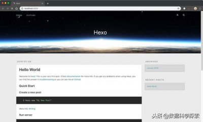​如何搭建一个免费的个人博客（十分钟创建属于自己的免费个人博客）
