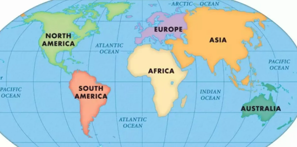 七大洲面积第二,七大洲中面积最小的是哪个洲图4