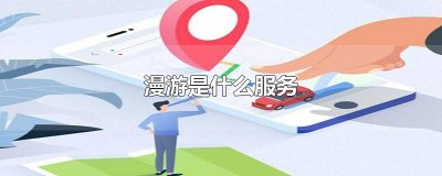 ​漫游是什么服务