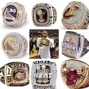 ​盘点NBA六年总冠军戒指：15年勇士历史最贵，16年骑士颜值巅峰