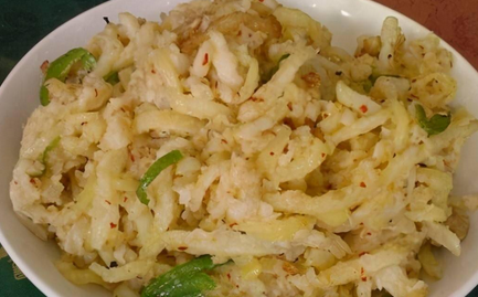 炒擦擦怎么炒,土豆擦擦的正确做法窍门图4