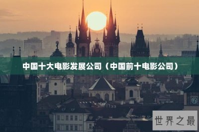 中国十大电影发展公司(中国前十电影公司)
